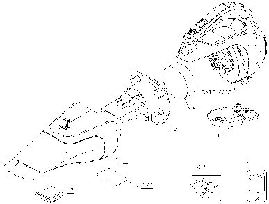 Exploded Diagram A Diagram and Parts List for HWVI225J21 Type 1 Black and Decker Utility Vacuum